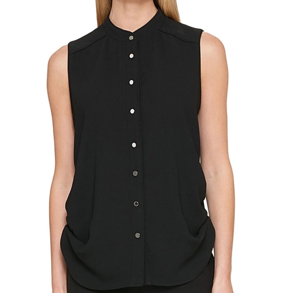 DKNY Button Up Blouse 2